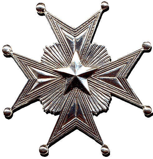 Order of the North Star Breast Star